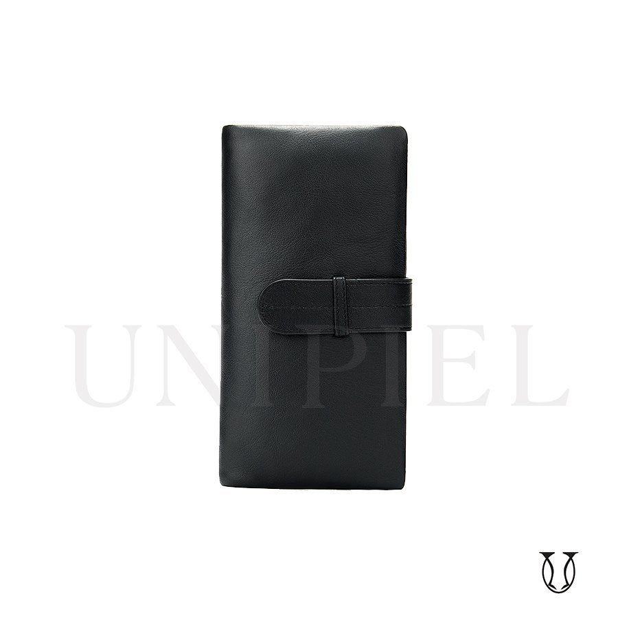 BIC11322001 Billetera de cuero vacuno Negro