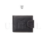 BIC12922001 Billetera cuero de res con tarjetero Negro 1