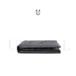 BIC13022001 Billetera cuero de res con tarjetero negro 4