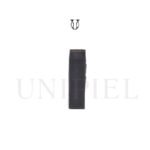 BIC13022001 Billetera cuero de res con tarjetero negro 2