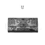 BID05823001 Billetera cuero de res con tarjetero Negro 5
