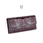 BID05823019 Billetera cuero de res con tarjetero Morado 2