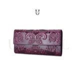 BID05823019 Billetera cuero de res con tarjetero Morado 1
