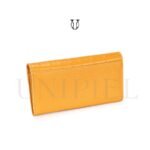 BID05923170 Billetera cuero de res con tarjetero Amarillo 4