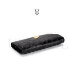 BID05923001 Billetera cuero de res con tarjetero Negro 2