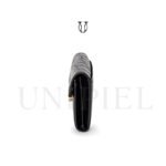 BID05923001 Billetera cuero de res con tarjetero Negro 8