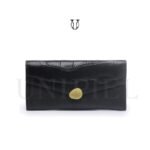 BID05923001 Billetera cuero de res con tarjetero Negro 1