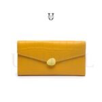 BID05923170 Billetera cuero de res con tarjetero Amarillo 1