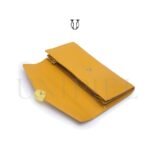 BID05923170 Billetera cuero de res con tarjetero Amarillo 5