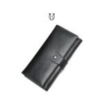BID05022001 Billetera de cuero vacuno Negro 3