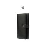 BID05022001 Billetera de cuero vacuno Negro 5