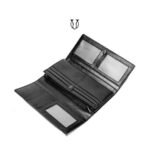 BID05022001 Billetera de cuero vacuno Negro 6