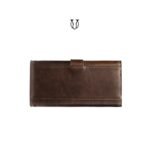 BID05022137 Billetera de cuero vacuno Café 2