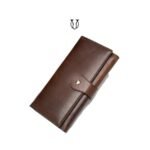 BID05022137 Billetera de cuero vacuno Café 3