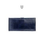 BID05022006 Billetera de cuero vacuno Azul 2