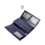 BID05022006 Billetera de cuero vacuno Azul 5