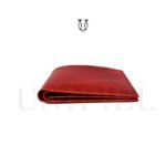 BIC13722040 Billetera de Cuero Md. Americano DNI Guante Rojo craquelado 6