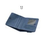 MDU01422006 Billetera cuero de res con tarjetero Azul 3