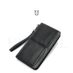 BIC11022001 Neceser Billetera de cuero vacuno color negro 6