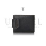 BIC09422001 Billetera cuero de res con tarjetero negro 2