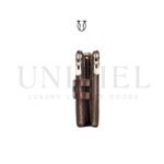 BIC10322003 Billetera cuero de res con tarjetero marrón 4