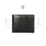 BIC07222001 Billetera cuero de res con tarjetero negro 1