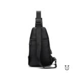 MHU03022001 Mochila Canguro de cuero vacuno Negro 2