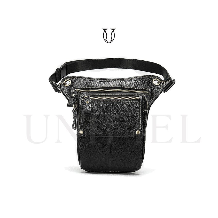 CNG01122001 Canguro muslera cuero vacuno Negro