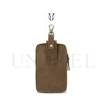 CNG02522003 Porta celular de cuero color Marron 3