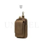 CNG02522003 Porta celular de cuero color Marron 2