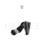 CNG02722001 Canguro riñonera de cuero vacuno Negro 4