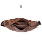 CNG02722005 Canguro riñonera de cuero vacuno Natural 7