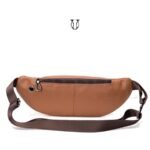CNG02722005 Canguro riñonera de cuero vacuno Natural 4