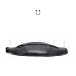 CNG02722001 Canguro riñonera de cuero vacuno Negro 3