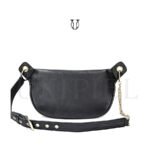 CNG04922001 Canguro riñonera de cuero vacuno negro 2