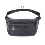 CNG05022001 Canguro Mochila de cuero vacuno Negro 1