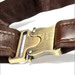 CNG01822003 Canguro riñonera de cuero vacuno Marron 5