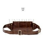CNG01822003 Canguro riñonera de cuero vacuno Marron 2