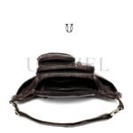 CNG01222002 Canguro riñonera de cuero vacuno Moro 4