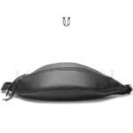 CNG04722001 Canguro Mochila de cuero vacuno Negro 5