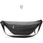 CNG04722001 Canguro Mochila de cuero vacuno Negro 4