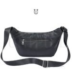 CNG05022001 Canguro Mochila de cuero vacuno Negro 2