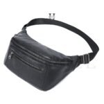 CNG05022001 Canguro Mochila de cuero vacuno Negro 4