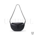 CRD09022001 Cartera morral de cuero vacuno Negro 3