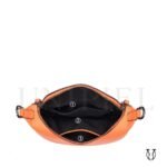 CRD09022001 Cartera morral de cuero vacuno Negro 4