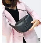 CRD09022001 Cartera morral de cuero vacuno Negro 5