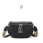 CRD18122001 Cartera de cuero vacuno Negro 1