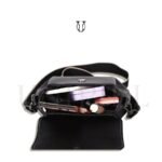 CRD18522001 Cartera de cuero vaguno negro 6