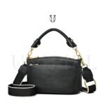 CRD19422001 Cartera de cuero vacuno negro 3