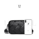 CRD19722001 Cartera de cuero vacuno Negro 5